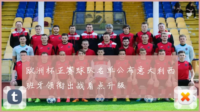 欧洲杯正赛球队名单公布意大利西班牙领衔出战看点升级